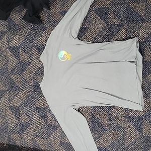 Long sleeve grey vans shirt